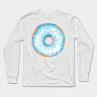 Blue donut Long Sleeve T-Shirt